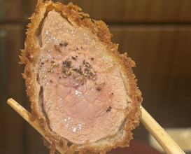 Dinner at Tonkatsu Mange (とんかつ マンジェ)