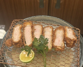 Dinner at Tonkatsu Mange (とんかつ マンジェ)