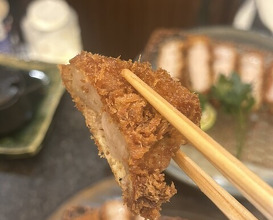 Dinner at Tonkatsu Mange (とんかつ マンジェ)