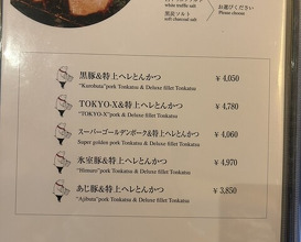 Dinner at Tonkatsu Mange (とんかつ マンジェ)