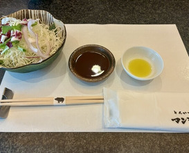 Dinner at Tonkatsu Mange (とんかつ マンジェ)