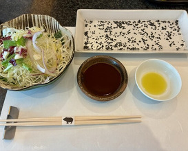 Dinner at Tonkatsu Mange (とんかつ マンジェ)