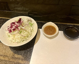 Dinner at Tonkatsu Mange (とんかつ マンジェ)