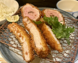 Dinner at Tonkatsu Mange (とんかつ マンジェ)