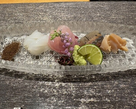 Dinner at Marushin (丸新)