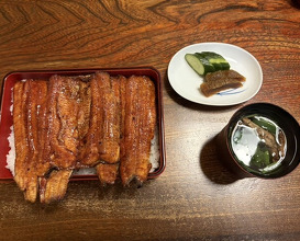 Dinner at Unagi no Matsu Ka (うなぎのまつ嘉)