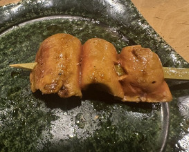 Dinner at Yakitori Mizuki (焼鳥 みずき)