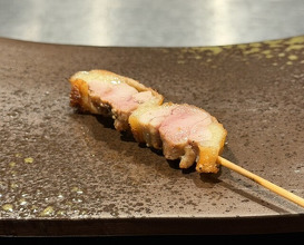 Dinner at YAKITORI Moe es (YAKITORI 燃 es)