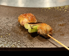 Dinner at YAKITORI Moe es (YAKITORI 燃 es)