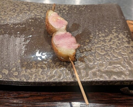 Dinner at YAKITORI Moe es (YAKITORI 燃 es)