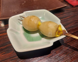 Dinner at YAKITORI Moe es (YAKITORI 燃 es)