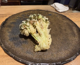 Dinner at Tempura Mokkosu (天ぷら もっこす)