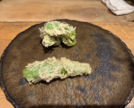 Dinner at Tempura Mokkosu (天ぷら もっこす)