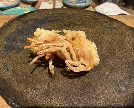 Dinner at Tempura Mokkosu (天ぷら もっこす)