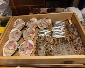 Dinner at Tempura Mokkosu (天ぷら もっこす)