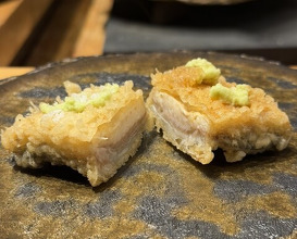 Dinner at Tempura Mokkosu (天ぷら もっこす)