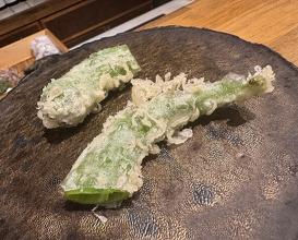 Dinner at Tempura Mokkosu (天ぷら もっこす)