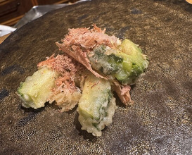 Dinner at Tempura Mokkosu (天ぷら もっこす)