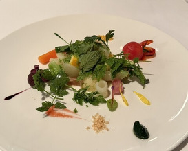 Dinner at Restaurant Moliere (レストラン・モリエール)