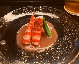 Dinner at Momen osaka (もめん)