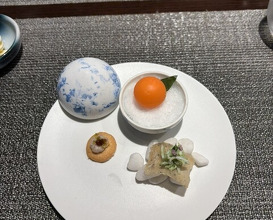 Dinner at Shimanami French Murakami (しまなみふれんち Murakami)