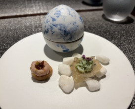 Dinner at Shimanami French Murakami (しまなみふれんち Murakami)