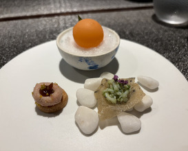 Dinner at Shimanami French Murakami (しまなみふれんち Murakami)