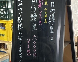 Dinner at Unagi Musashino (鰻 むさし乃)