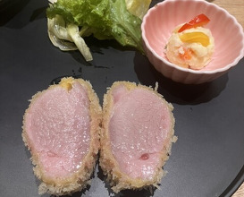 Dinner at Tonkatsu Narikura（Minami-Asagaya）