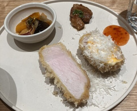 Dinner at Tonkatsu Narikura（Minami-Asagaya）