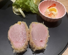 Dinner at Tonkatsu Narikura（Minami-Asagaya）