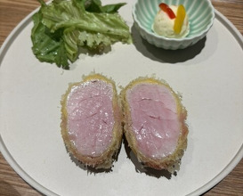 Dinner at Tonkatsu Narikura（Minami-Asagaya）