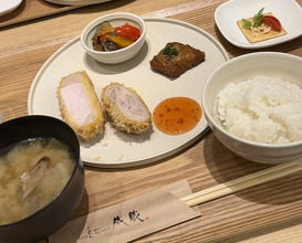 Dinner at Tonkatsu Narikura（Minami-Asagaya）