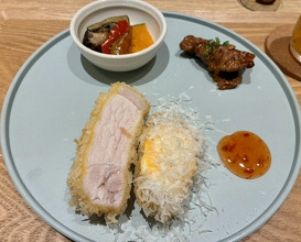 Dinner at Tonkatsu Narikura（Minami-Asagaya）