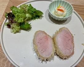 Dinner at Tonkatsu Narikura（Minami-Asagaya）