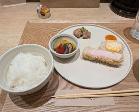 Dinner at Tonkatsu Narikura（Minami-Asagaya）