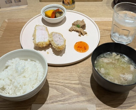 Dinner at Tonkatsu Narikura（Minami-Asagaya）