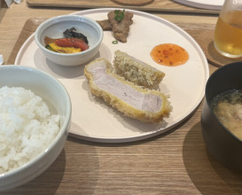 Dinner at Tonkatsu Narikura（Minami-Asagaya）