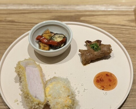 Dinner at Tonkatsu Narikura（Minami-Asagaya）