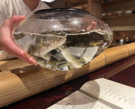 Dinner at Nara Nicon (奈良 而今)