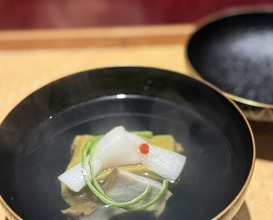 Dinner at Nara Nicon (奈良 而今)