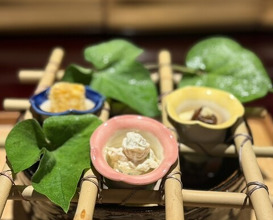Dinner at Nara Nicon (奈良 而今)