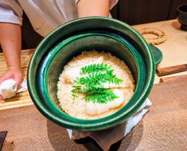 Dinner at Noguchi Guran Gurin Osaka (野口 グラングリーン大阪)