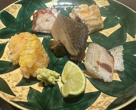 Dinner at Sushi Oohata (寿し おおはた)
