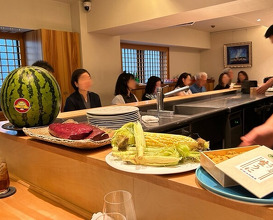Dinner at Ginza Oishi