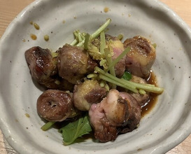 Dinner at Yakitori Omino
