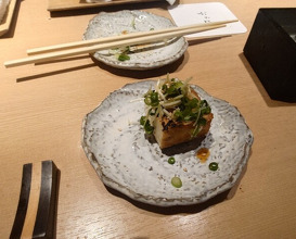 Dinner at Yakitori Omino