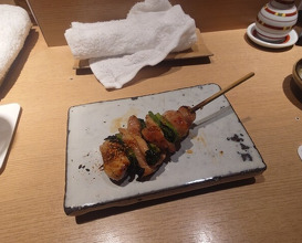 Dinner at Yakitori Omino