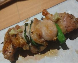 Dinner at Yakitori Omino