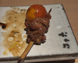 Dinner at Yakitori Omino
